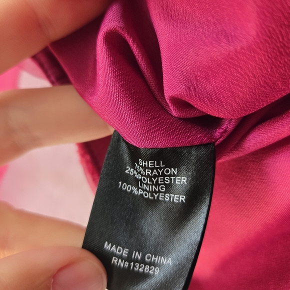 Lovers & Friends M Pink Floral Corset Crop Top Puff Sleeves - Picture 6 of 6